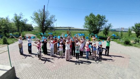 "Таза Қазақстан- таза болашақ" тақырыбында 05 маусым күні флешмоб өтті.
